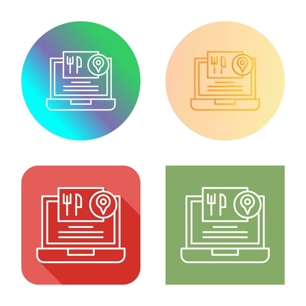 Food Delivery Vector Icon