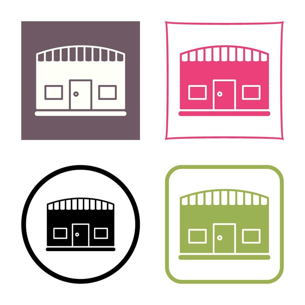 Unique Store Vector Icon
