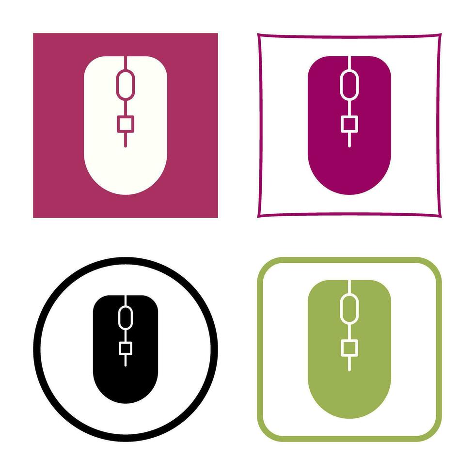 Unique Mouse Vector Icon