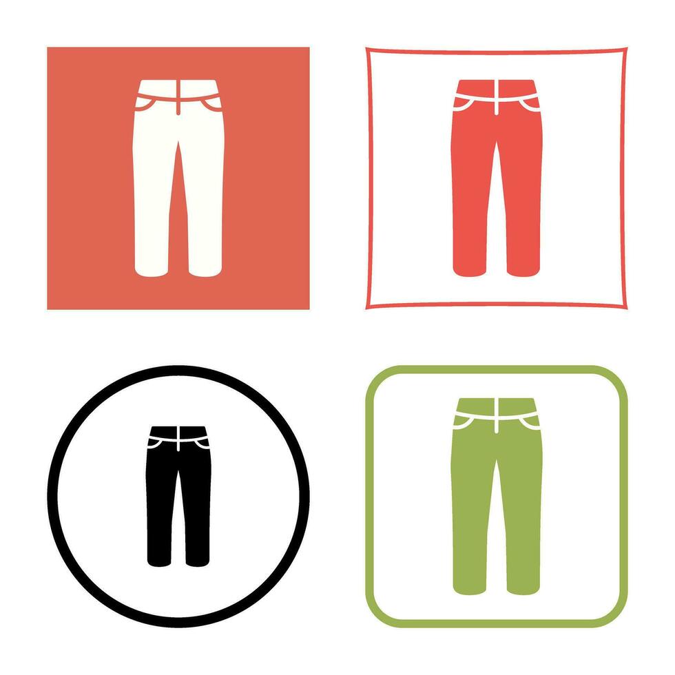 Trousers Vector Icon