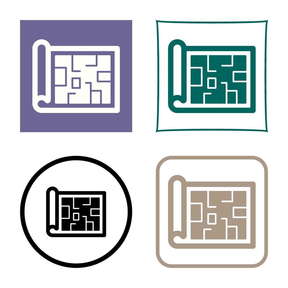 Blueprint Vector Icon