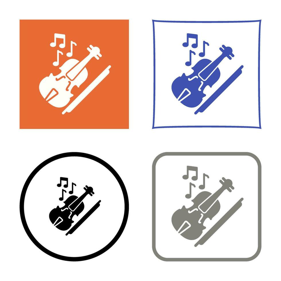 Violin Vector Icon