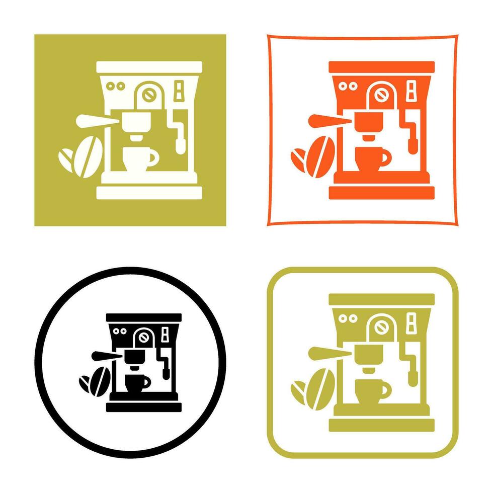 Coffee Machine Vector Icon