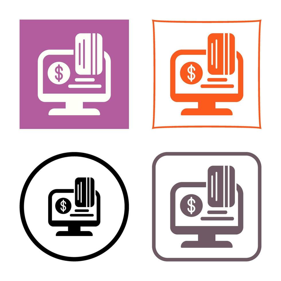 Online Payment Vector Icon
