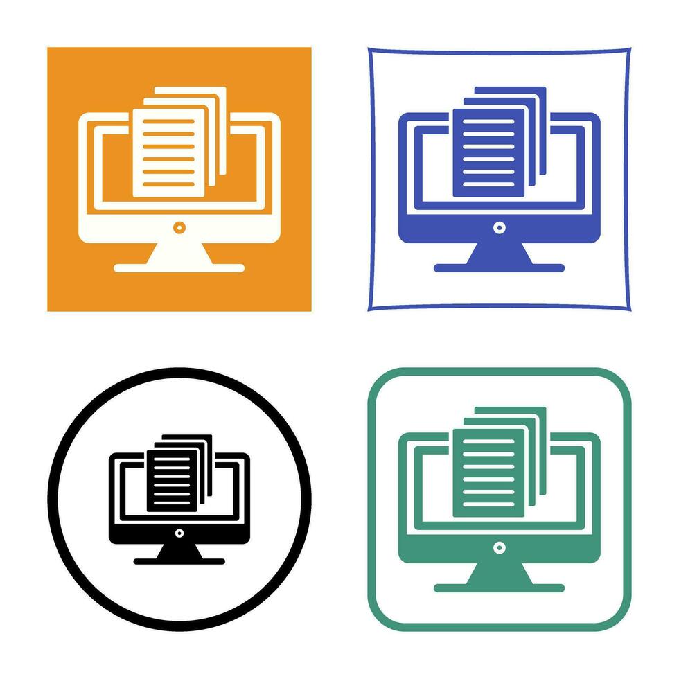 Document Vector Icon