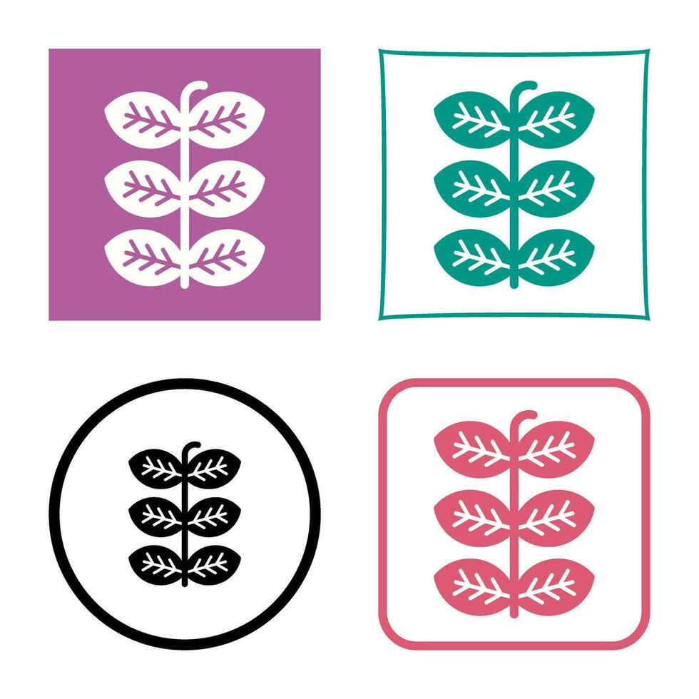 Tobacco Leafs Vector Icon