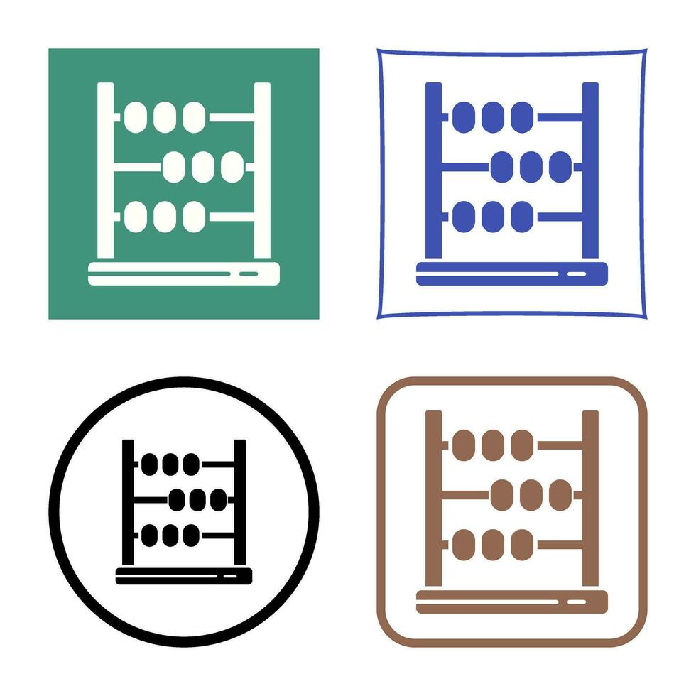 Abacus Vector Icon