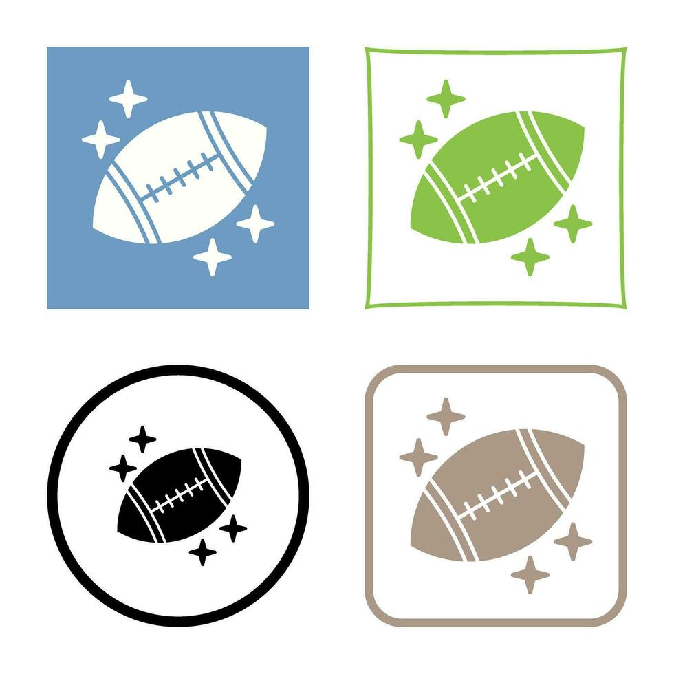 Rugby Vector Icon