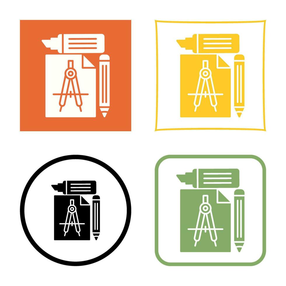 Study Tools Vector Icon