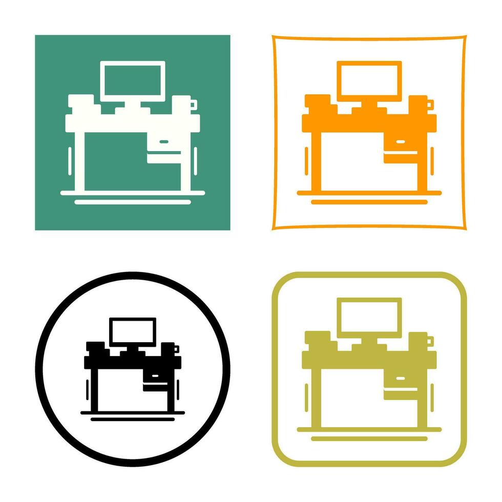 Desk Vector Icon