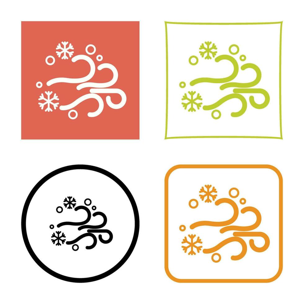 Blizzard Vector Icon