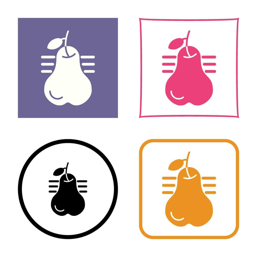 Pear Vector Icon