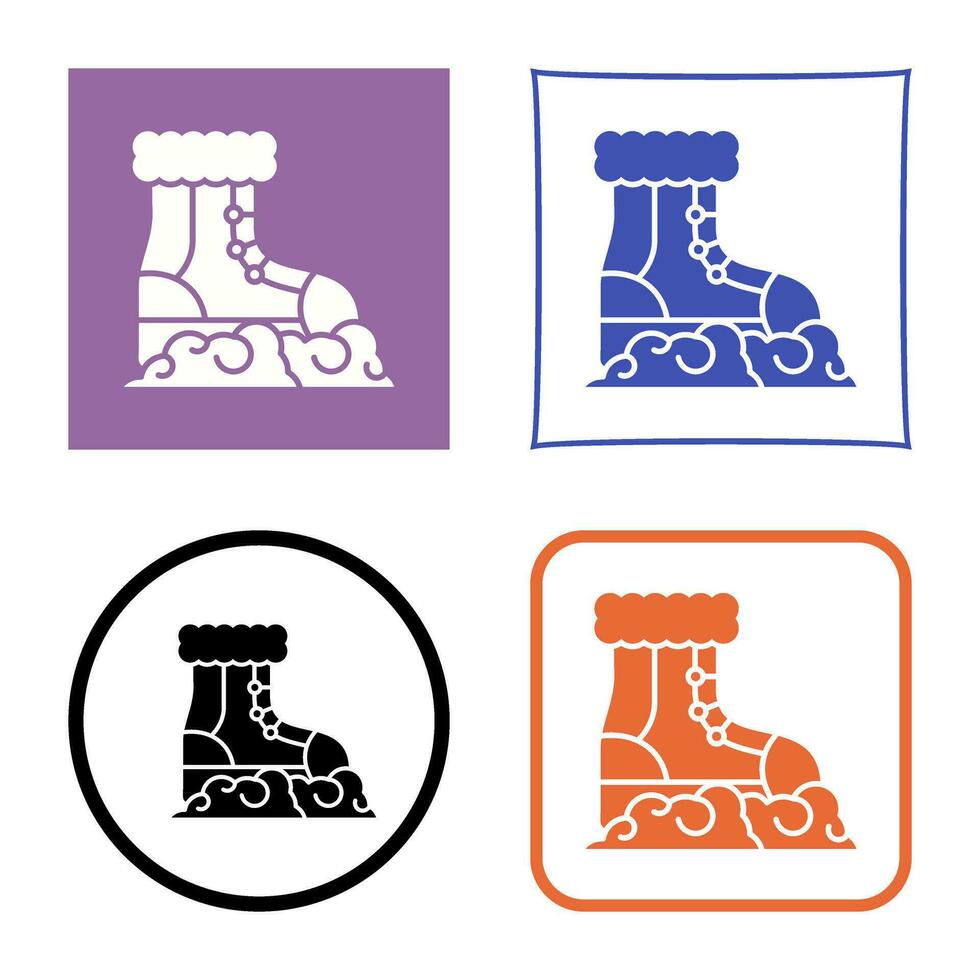 Snow Boots Vector Icon