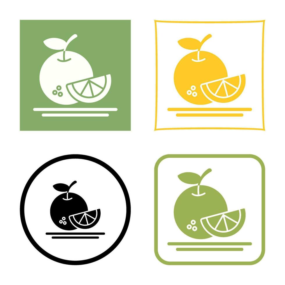 Orange Vector Icon