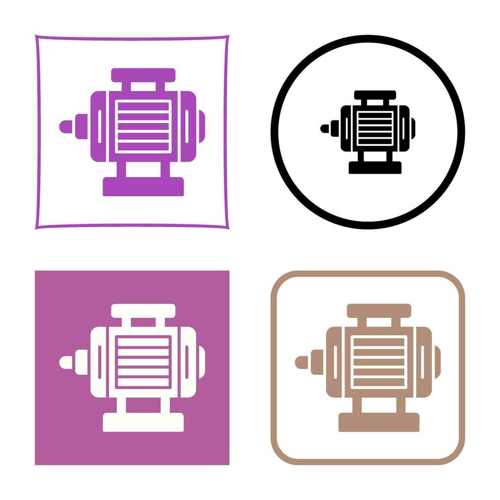 ELectric Motor Vector Icon