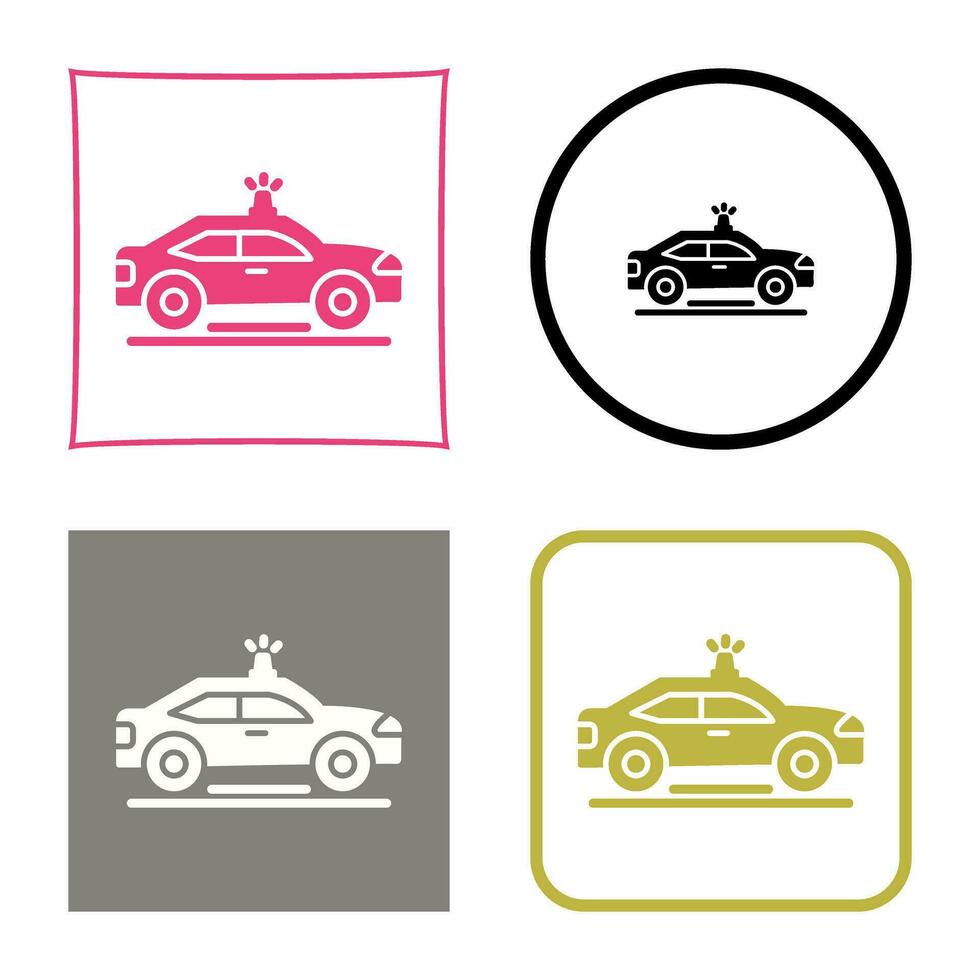 Police Car Vector Icon