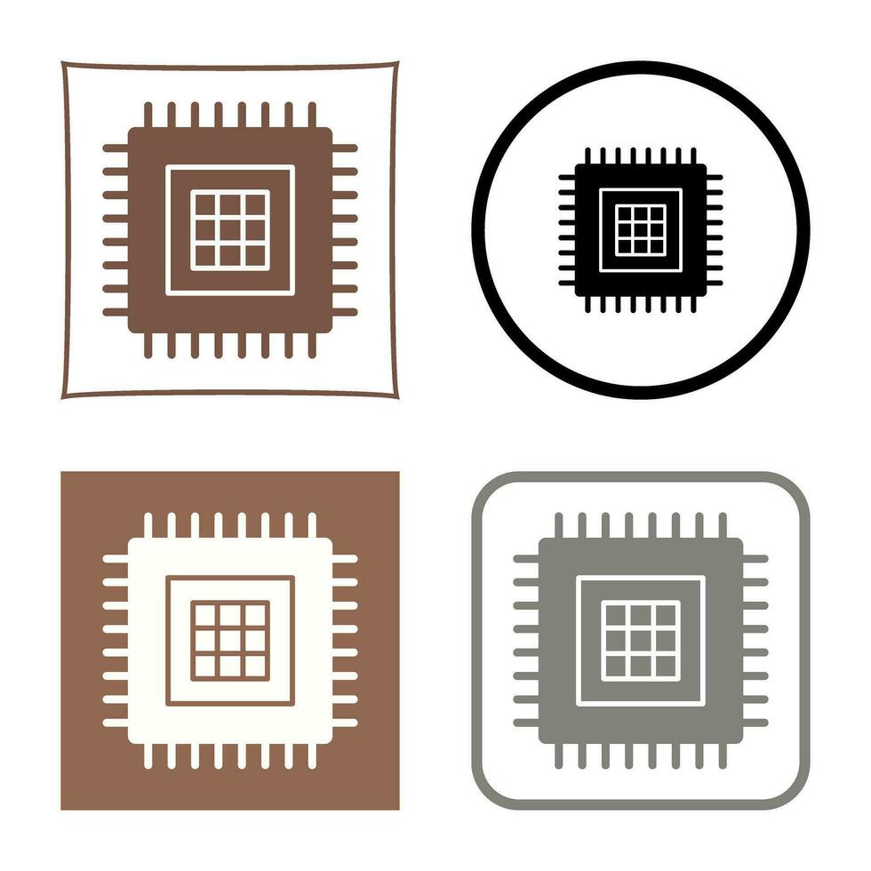 Processor Vector Icon