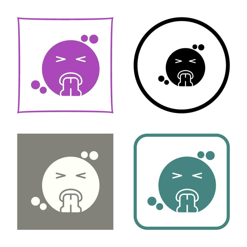 Vomit Vector Icon