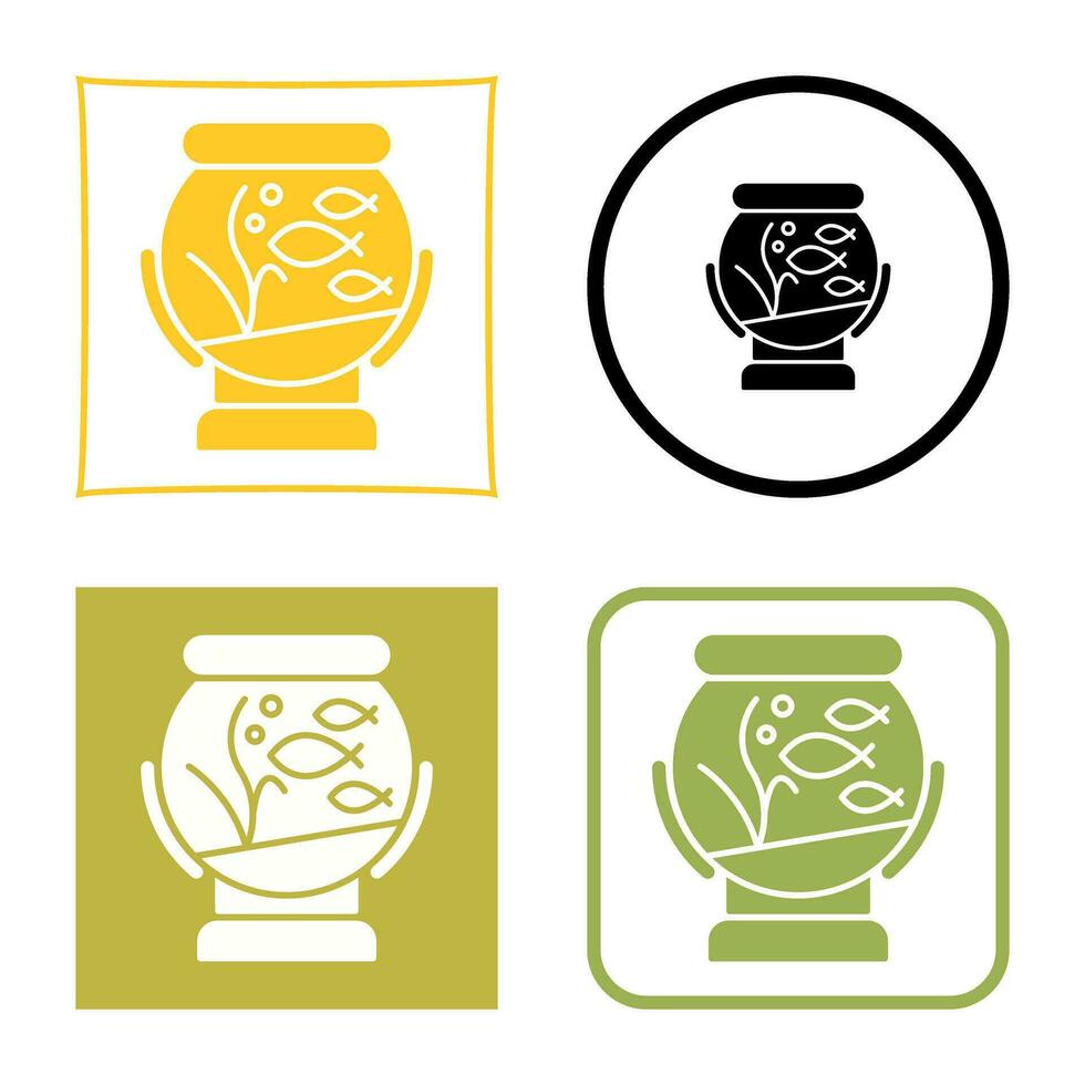 Fishbowl Vector Icon
