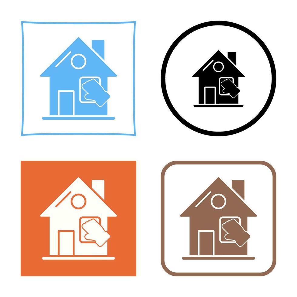 House Cleaning Vector Icon