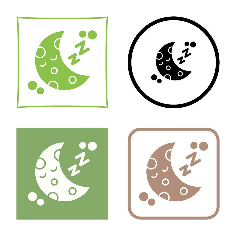 Sleeping Vector Icon