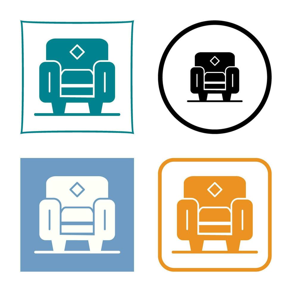 Armchair Vector Icon