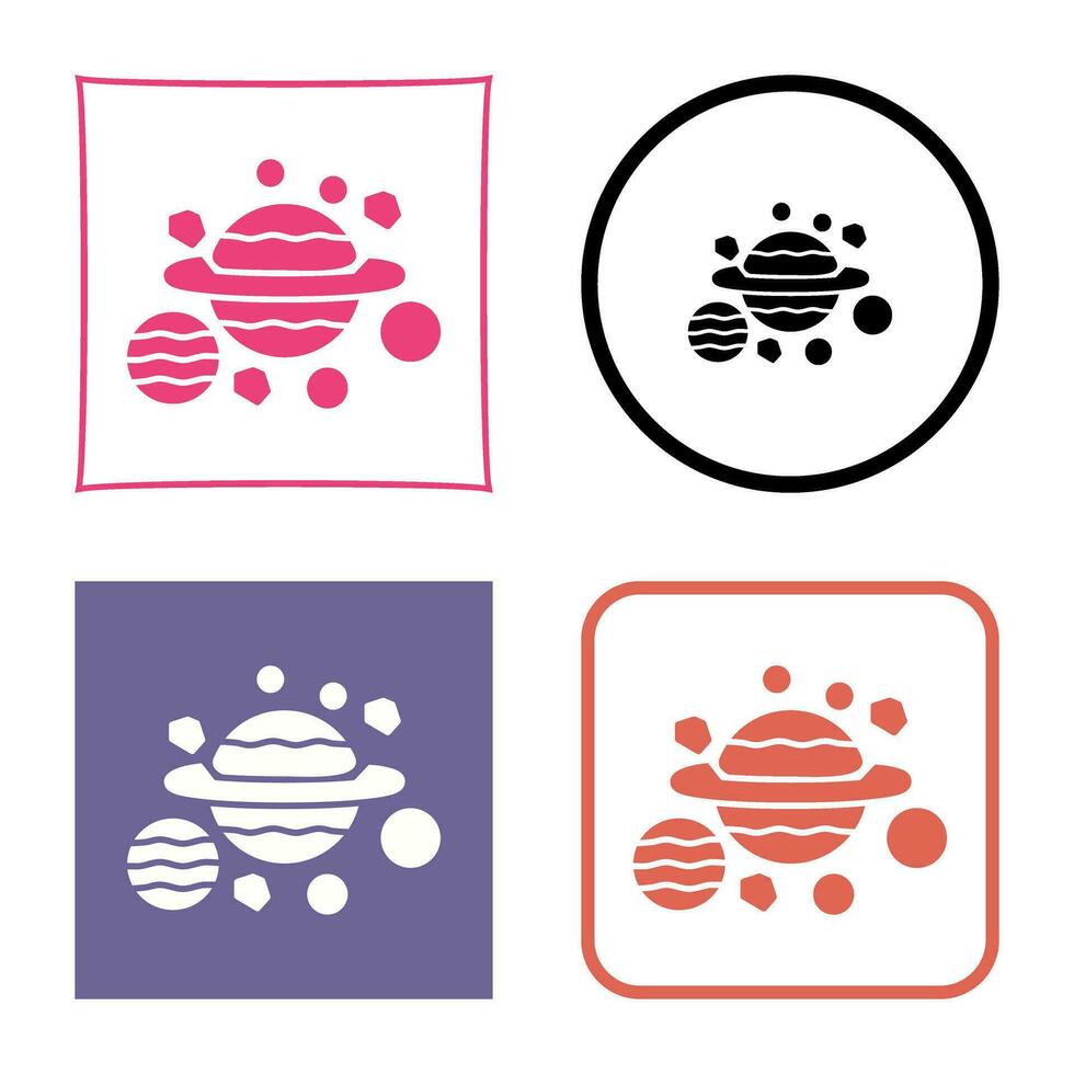 Planets Vector Icon