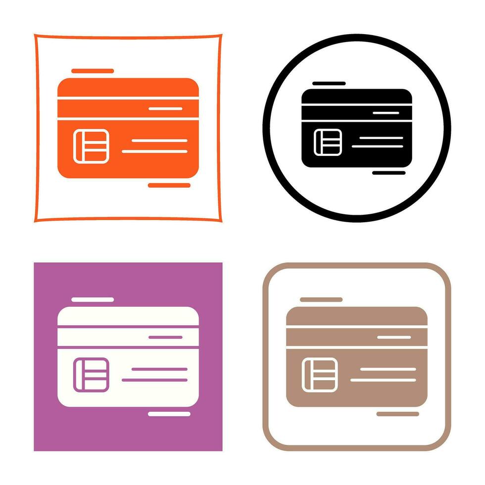 Credit Card Vector Icon