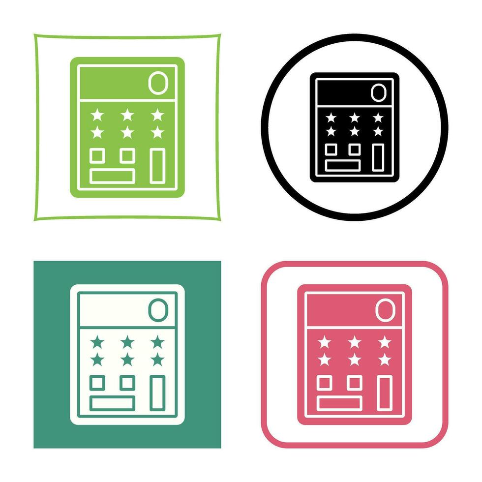 Calculator Vector Icon