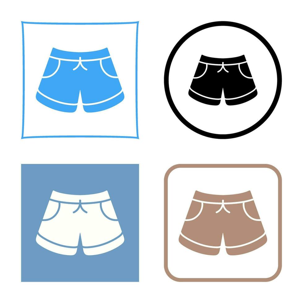 icono de vector de traje de baño