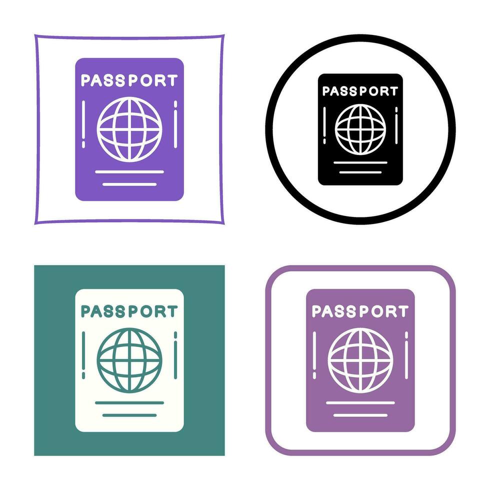 Passport Vector Icon