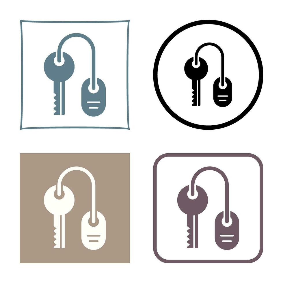 Room key Vector Icon