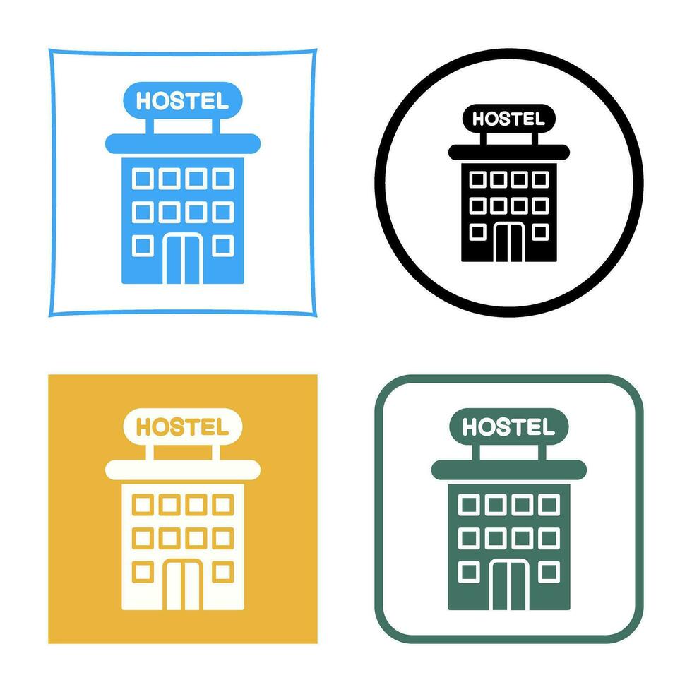 Hostel Vector Icon