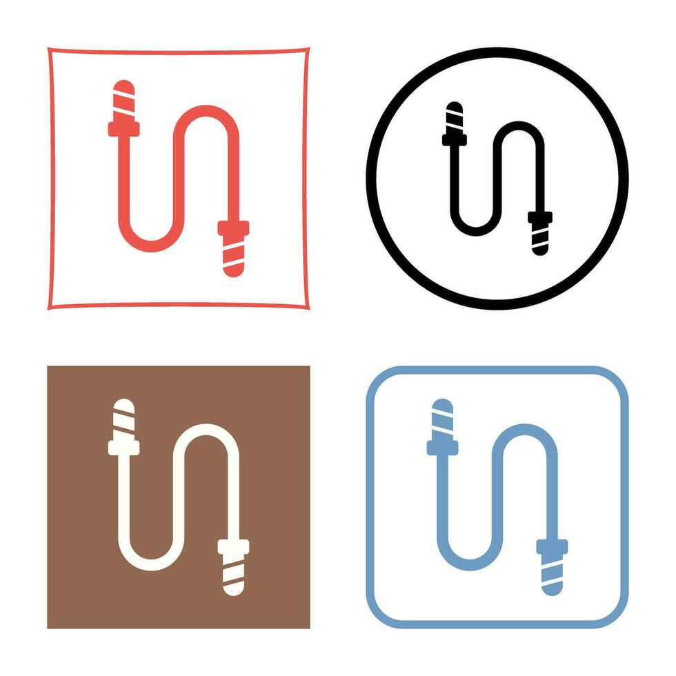 Jumping Rope Vector Icon