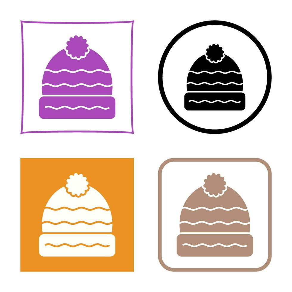 Winter Hat Vector Icon