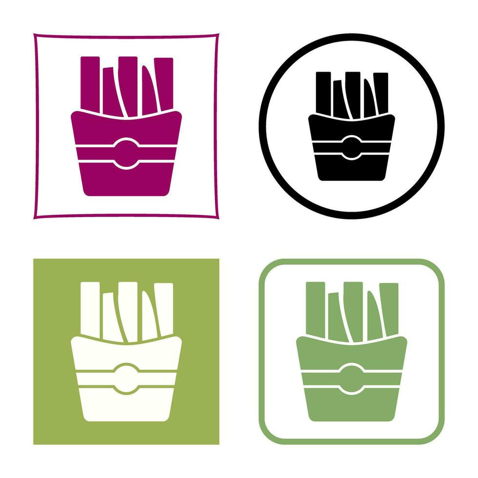 Fries Vector Icon