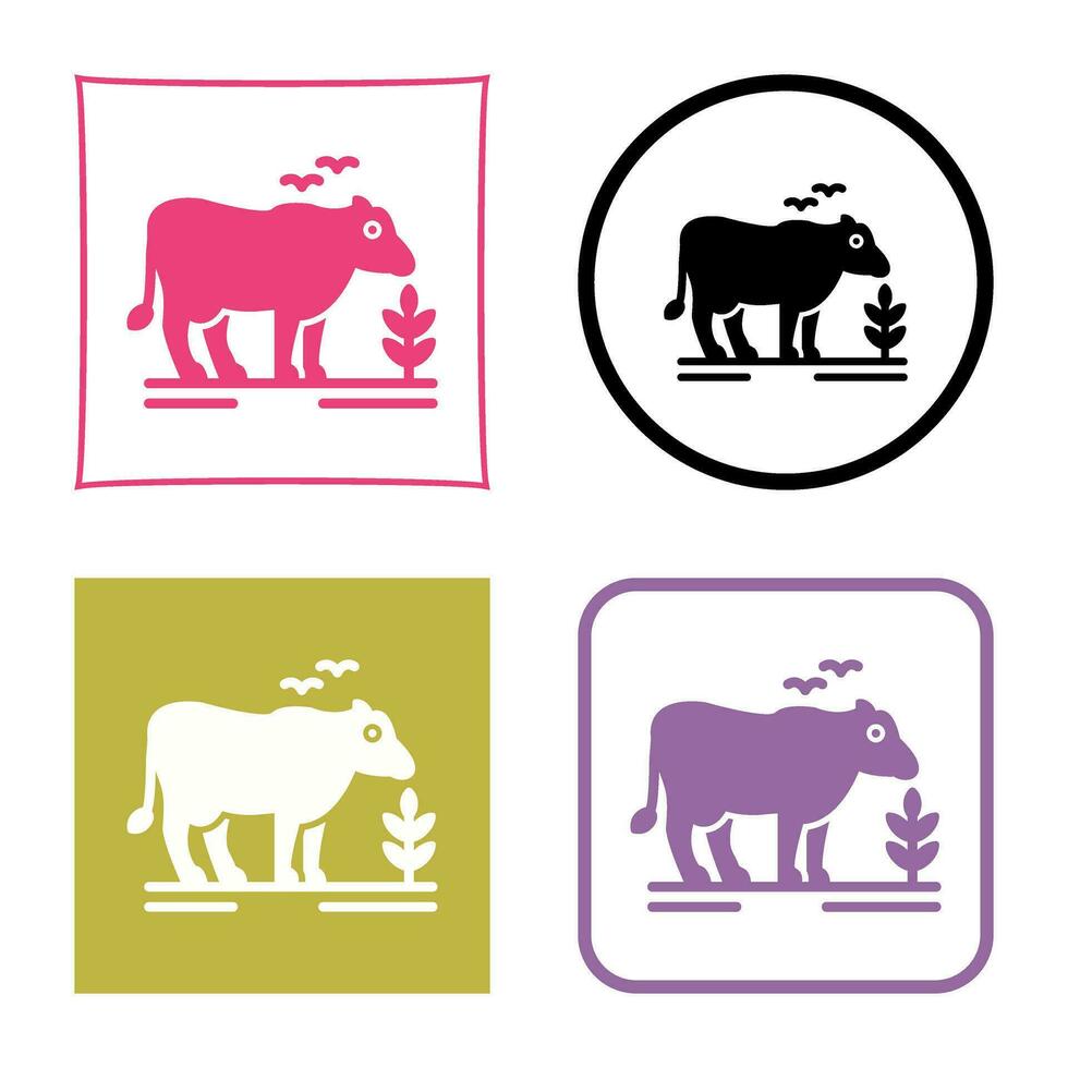 Cattle Vector Icon