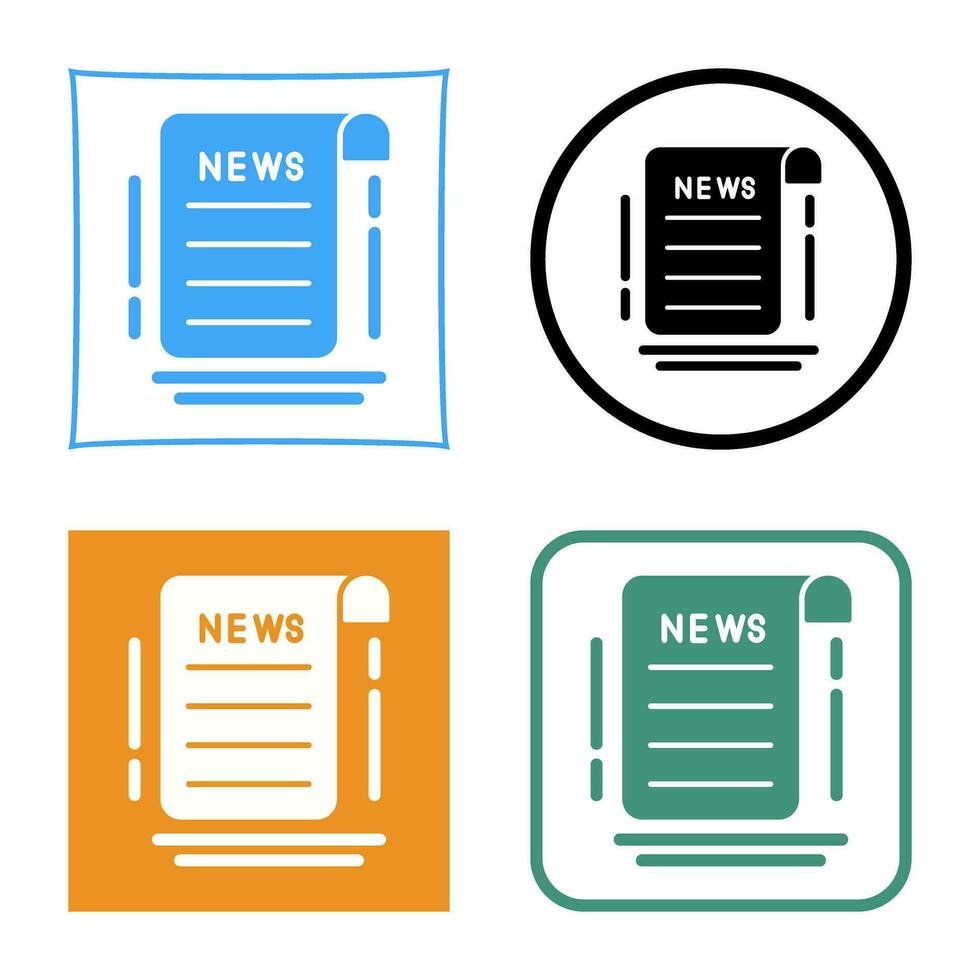 News Vector Icon
