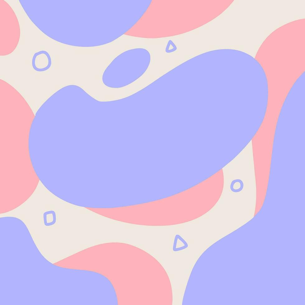 abstract pastel background banner poster template vector