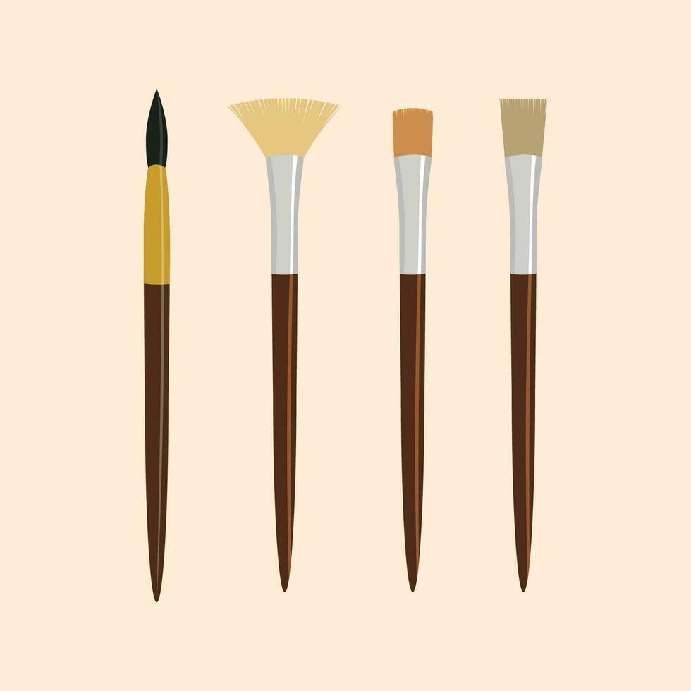 Art Brushes premium vector illustration