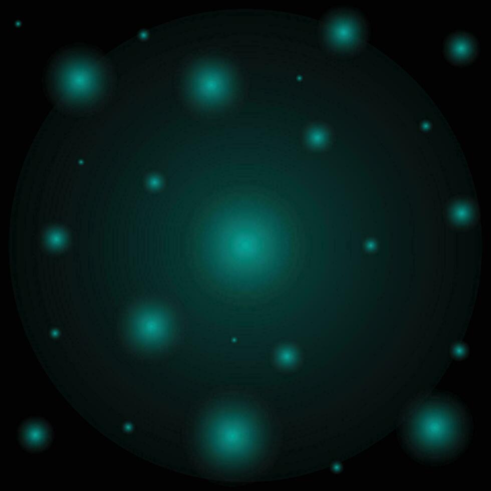 Blue dots background premium vector illustration