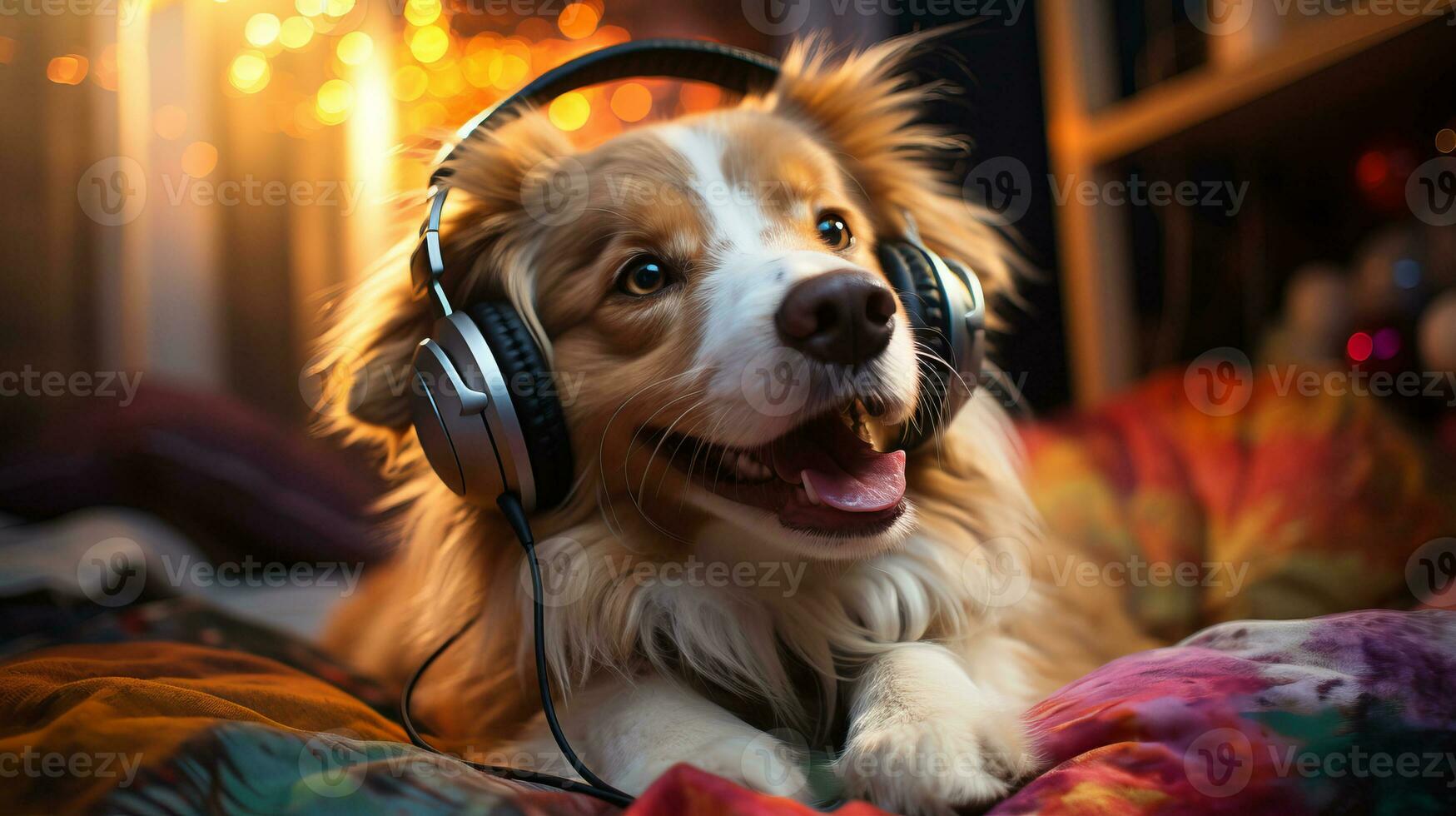 Dog headphones music clearance
