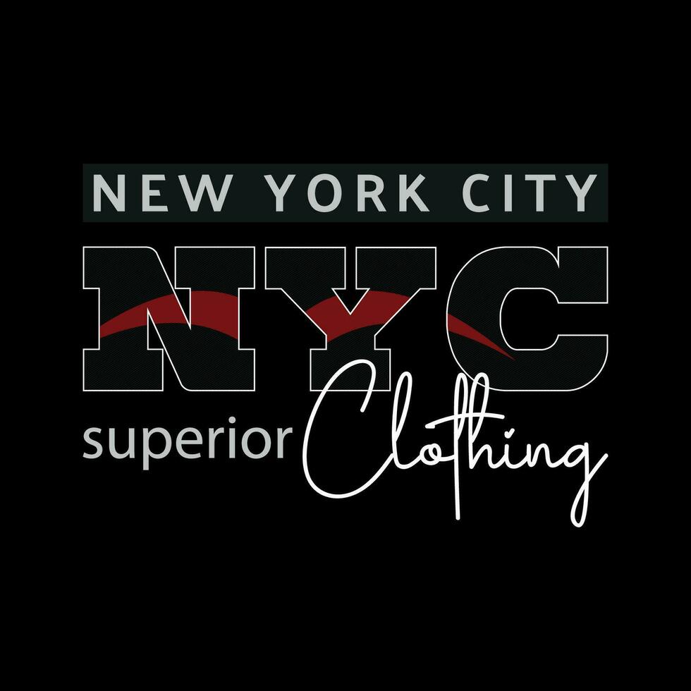 nuevo York ciudad Nueva York superior ropa creativo t camisa diseño vector