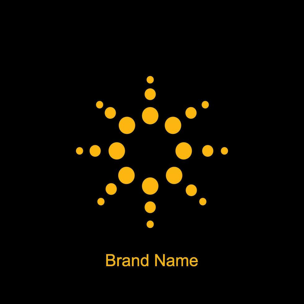 Circle logo template vector