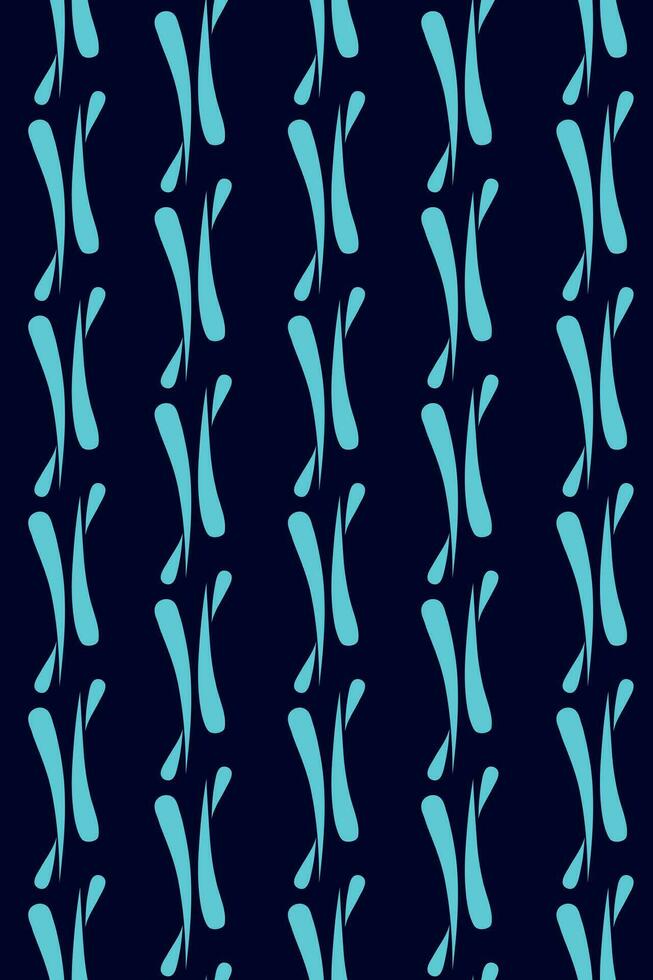 bstract blue pattern on a dark background. Vector illustration