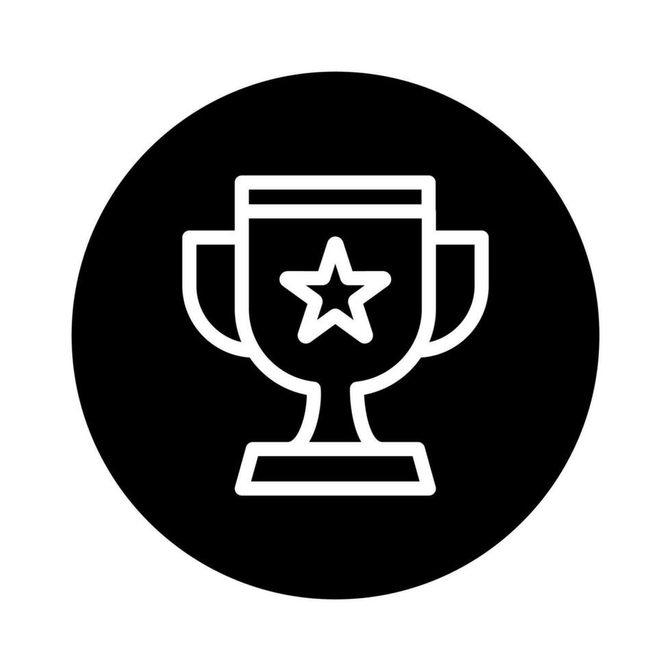 trophy icon vector icon trophy winner