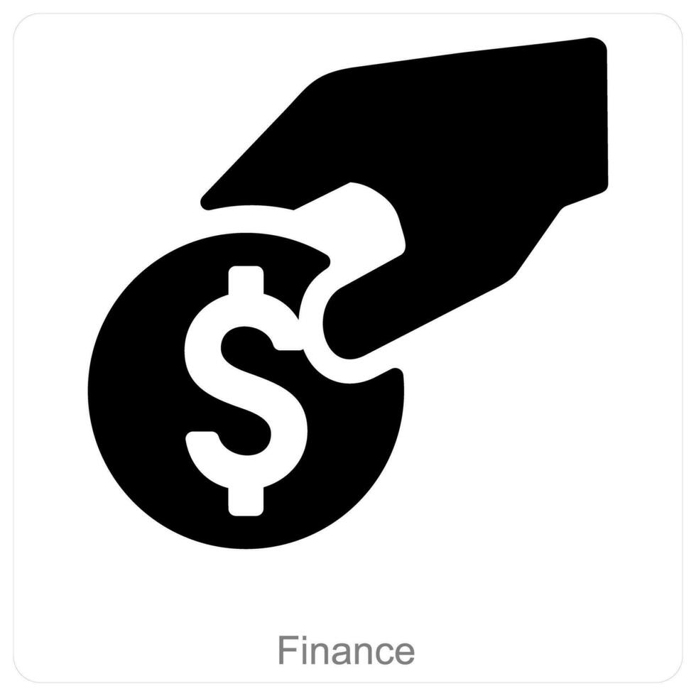 Finance and cash icon concept vector