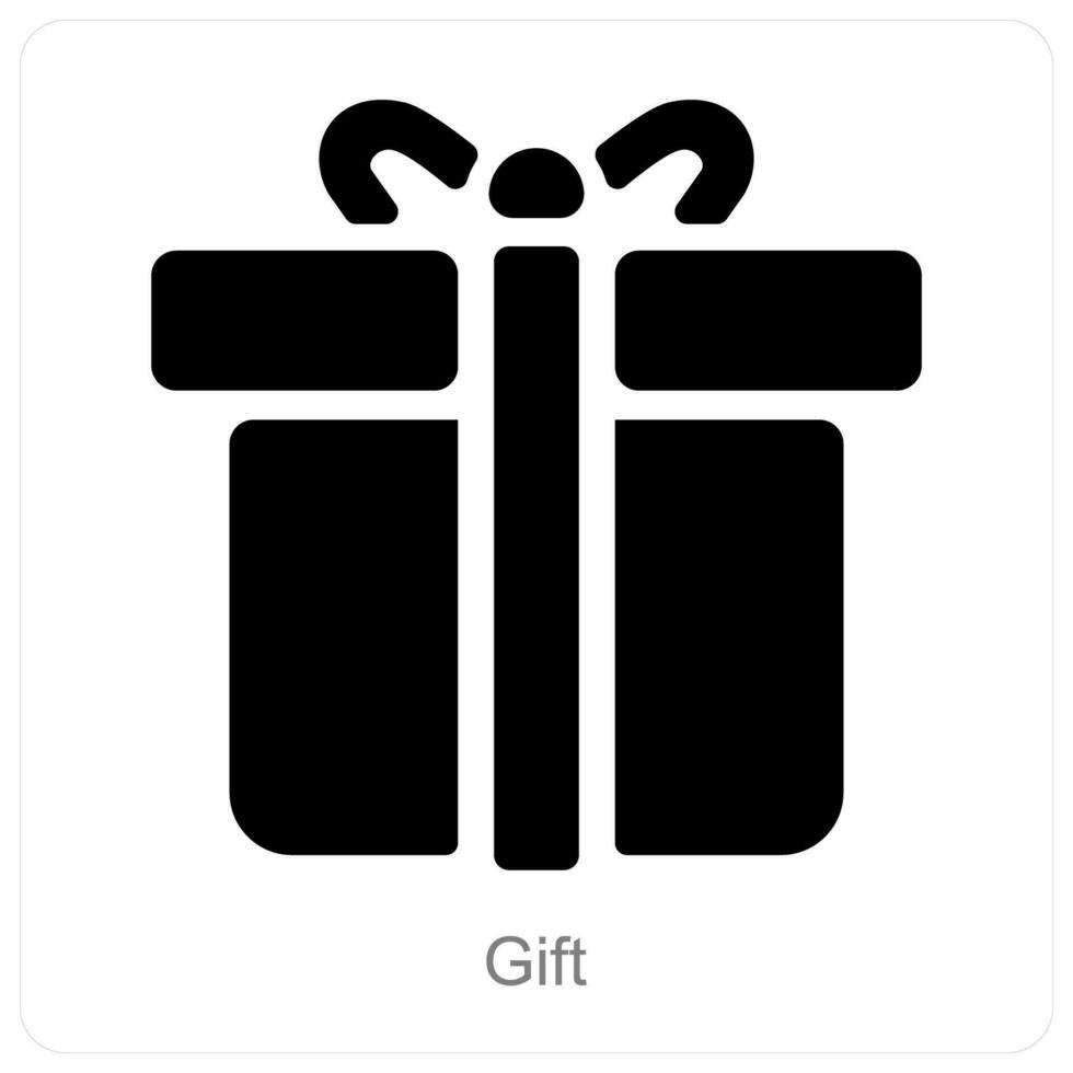 Gift and present icon concept vector