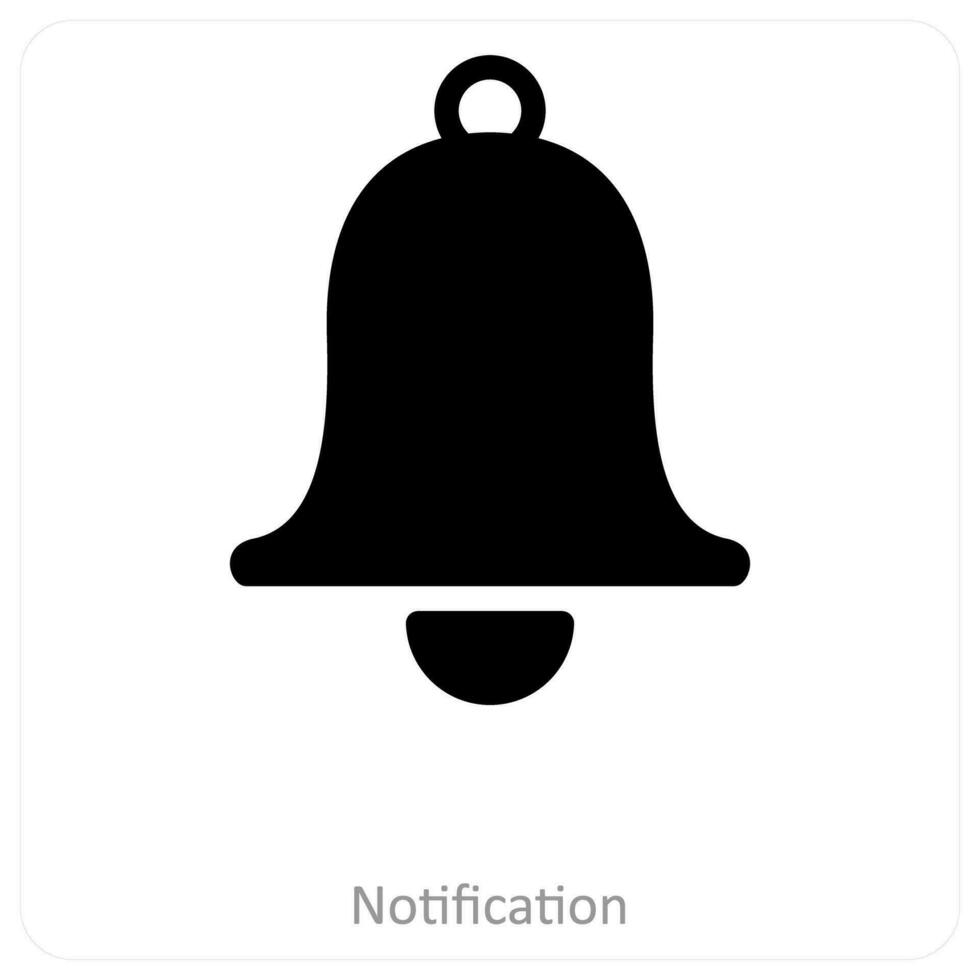 Notification and alert icon concept vector