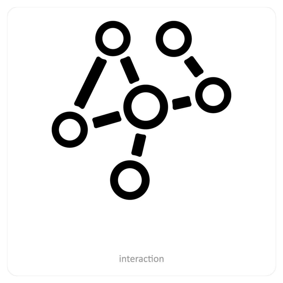 Interaction and accessibility icon concept vector